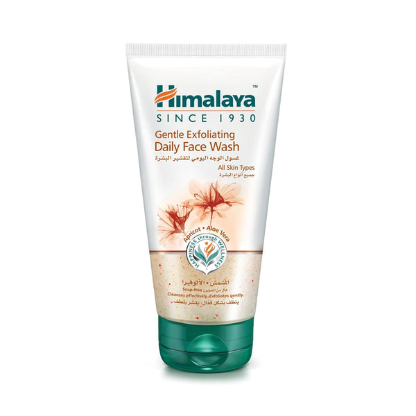 Himalaya Apricot Face Wash Soap-Free Gentle Exfoliating Cleanser with Aloe Vera 150 ml