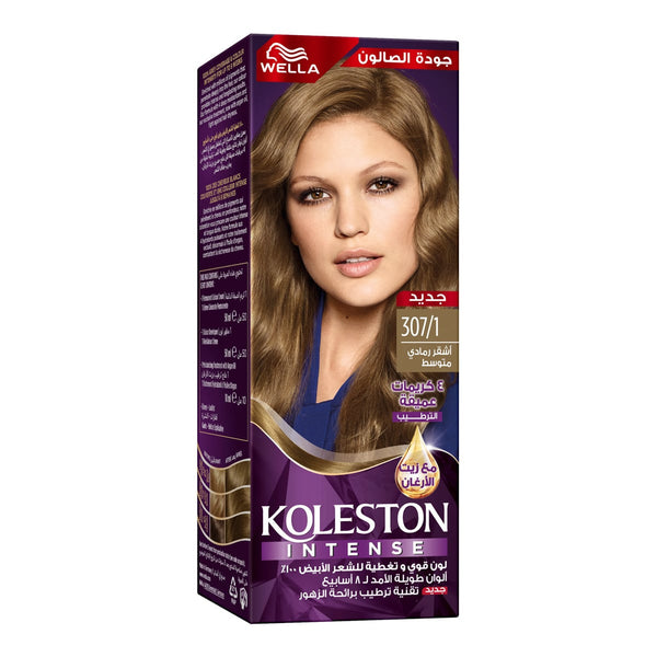 Koleston Maxi 307/1 Medium Ash Blonde Permanent Hair Color