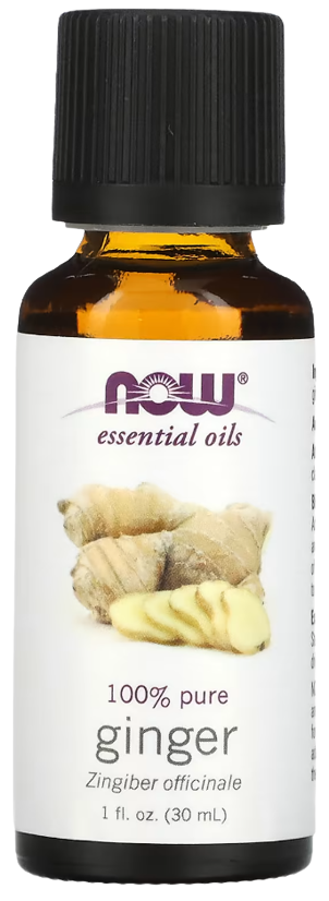 Now Pure Ginger Oil Natural Hair and Body Oil 30ml