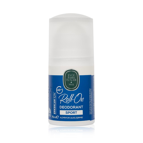 Eyup Sabri Tuncer Sport Roll On Deodorant Fresh Formula for Men 75 ml