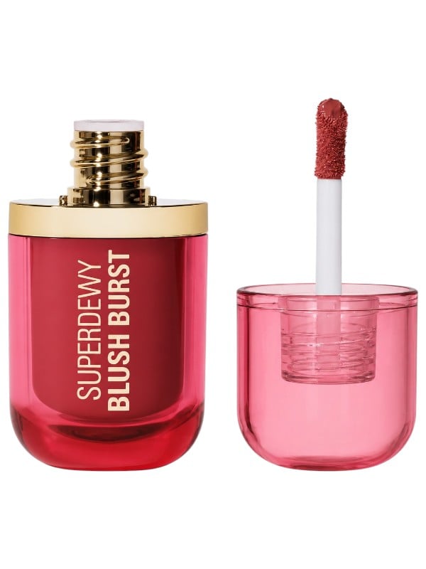 Relove Superdue Blush Burst Liquid Blush Dewy Finish Buildable Pink 4.2 ml