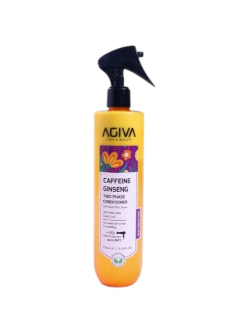 Agiva Care & Beauty Heat Protection Spray with Caffeine, 230C Protection, 400ml