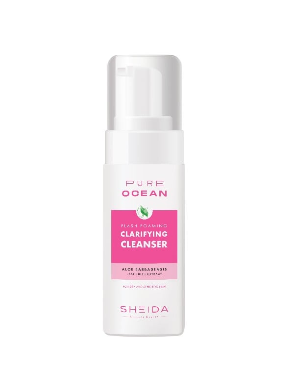Sheida Pure Ocean Cleansing Foam Aloe Vera for Dry and Sensitive Skin 150ml