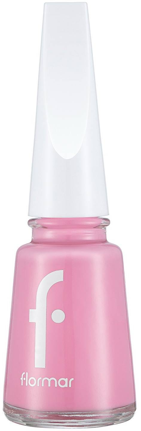 Flormar Nail Enamel High-Pigment Glossy Nail Polish Pink Diamond 554