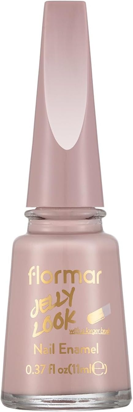 Flormar Jelly Look Nail Enamel JL65 It's A Girl Gel-Like High-Shine Nail Polish