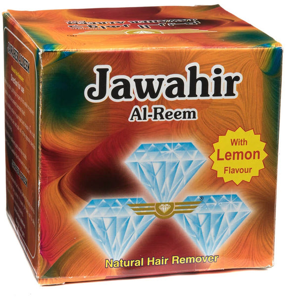 Jawahir Alreem Sweet Hair Removal Wax with Lemon, Stripless Soft Wax, 500 g