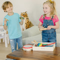 Melissa & Doug Band in a Box 10-Piece Wooden Musical Instrument Set with Storage Crate