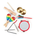 Melissa & Doug Band in a Box 10-Piece Wooden Musical Instrument Set with Storage Crate