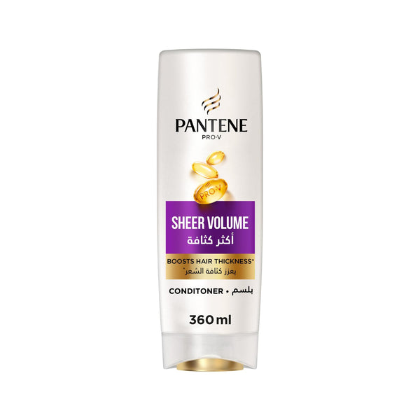 Pantene Sheer Volume Conditioner Lightweight Formula Pro-V Nutrients 360 ml
