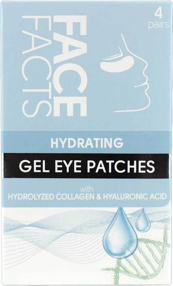 Face Facts Hydrating Gel Eye Patches for Dry Skin, 4 Pairs