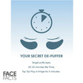 Face Facts Hydrating Gel Eye Patches for Dry Skin, 4 Pairs