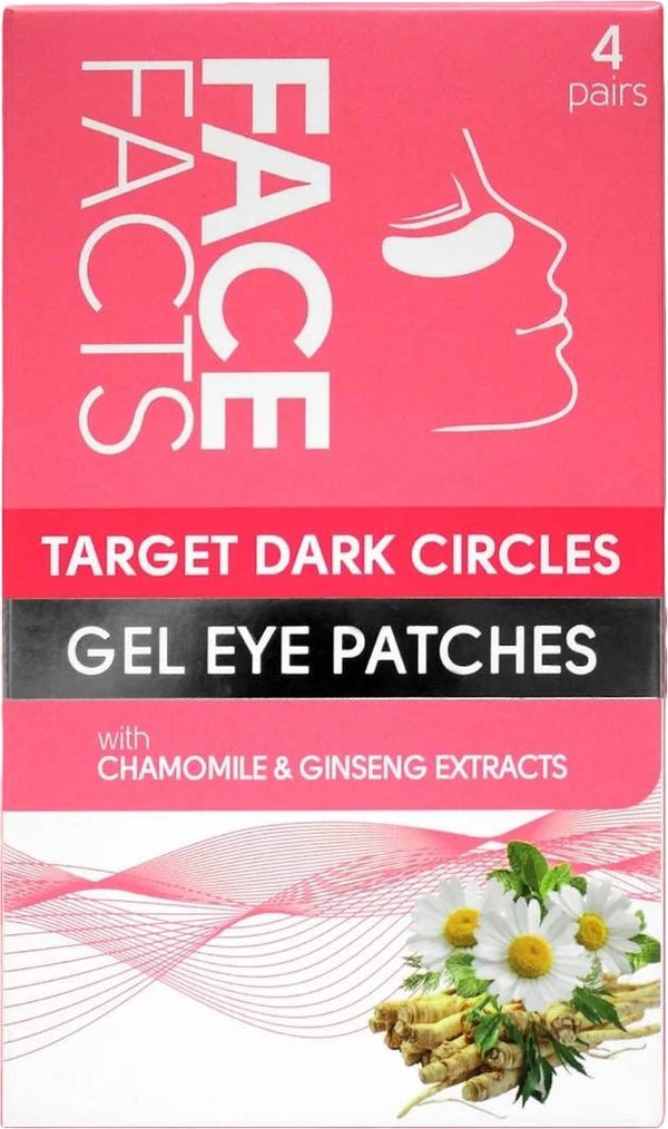 Face Facts Gel Eye Patches for Dark Circles, 4 Pairs