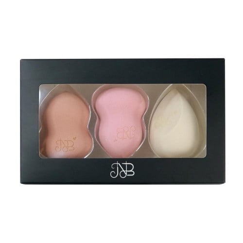 Noura Bouawad Beauty Blender Sponge Set, Soft Makeup Applicators for Foundation and Concealer
