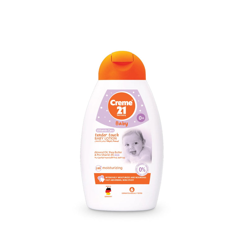 Creme 21 Baby Lotion Creamy Texture Almond Oil Vitamin E 250 ml