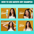Batiste Dry Shampoo Original Clean & Classic Spray Rice Starch 200ml