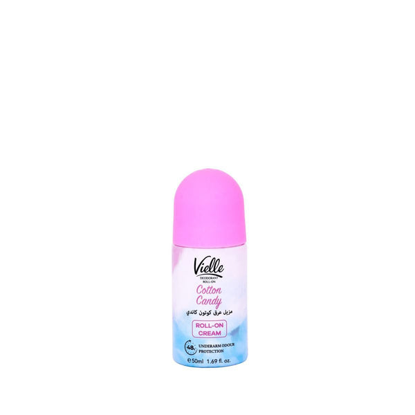 Vielle Cotton Candy Roll-On Deodorant Creamy Texture 50 ml