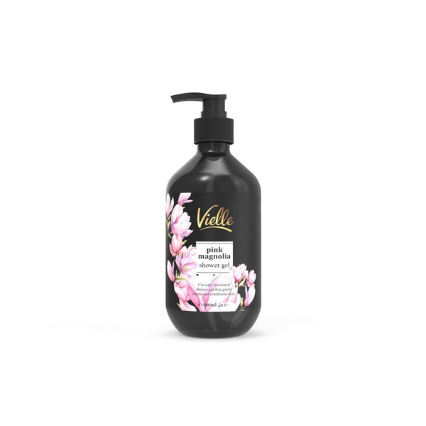 Vielle Pink Magnolia Shower Gel Fragranced Cleansing Formula 500 ml