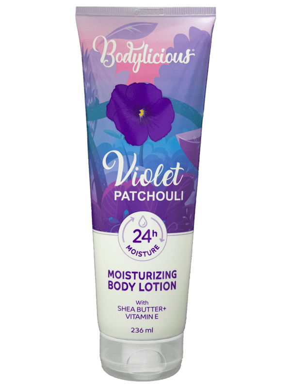 Bodylicious Violet Patchouli Body Lotion Shea Butter 236 ml