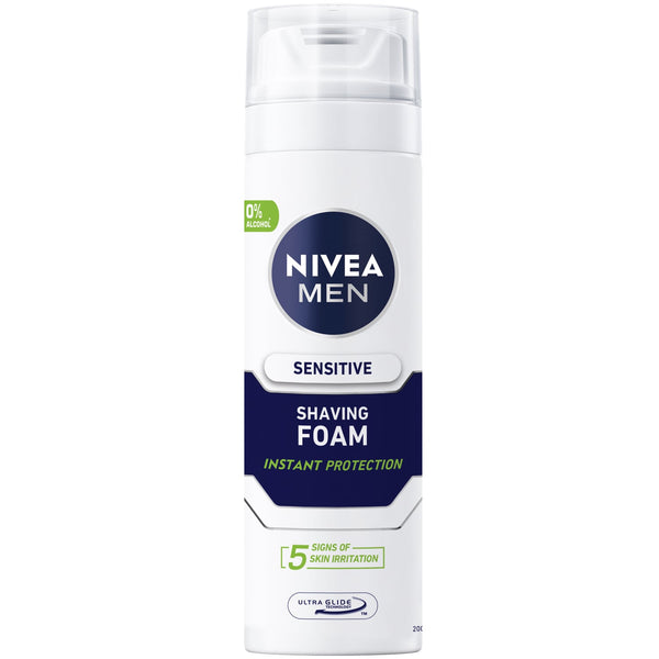 NIVEA Sensitive Shaving Foam for Sensitive Skin