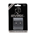 Studex Tiffany 3 mm Stainless Steel Cubic Zirconia Ear Studs Clear Crystal