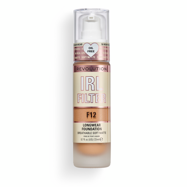 Revolution IRL Filter Longwear Foundation Full Coverage F12