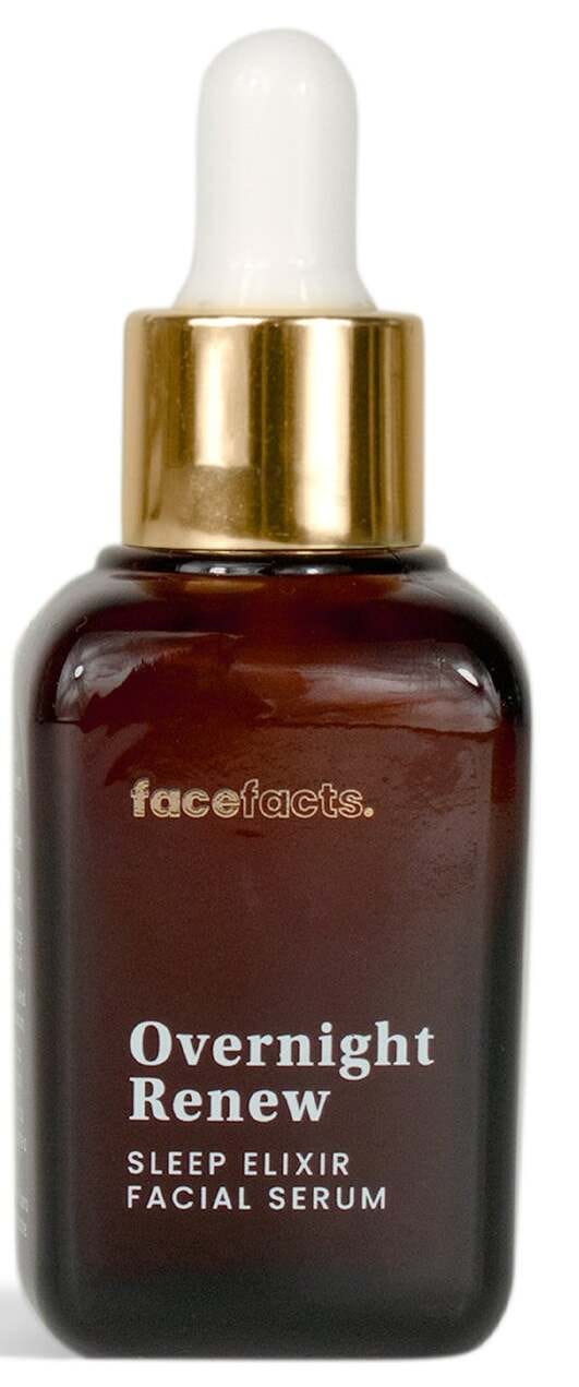 Face Facts Overnight Renew Sleep Elixir Facial Serum Liquid 30 ml