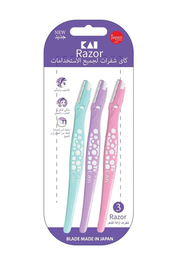 Kai Women's 3-Blade Razor Comfortable Design