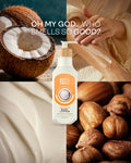 Nutshell Shea Butter & Coconut Body Lotion Lightweight Moisturizing Formula 465 ml
