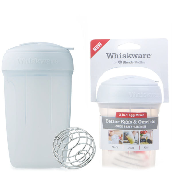 BlenderBottle Whiskware 3-in-1 Mixing Bottle with Whisk Ball, 820 ml