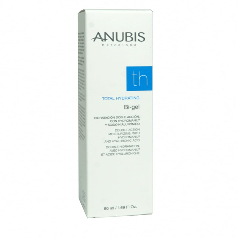 Anubis Barcelona Total Hydrating Bi-Gel, Hydromanil & Hyaluronic Acid, 50 ml