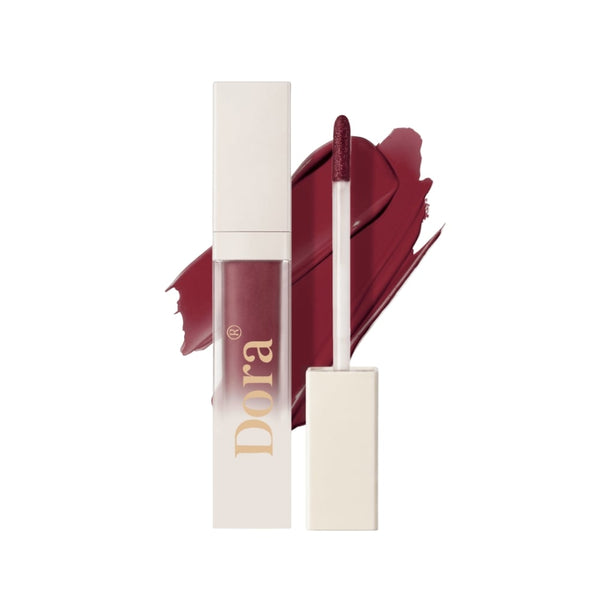 Dora Matte Liquid Lipstick Rich Color Velvety Finish Shade 16