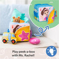 Ms. Rachel Surprise Learning Box Plush Sensory Toy with Interactive Learning Scenes