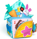 Ms. Rachel Surprise Learning Box Plush Sensory Toy with Interactive Learning Scenes