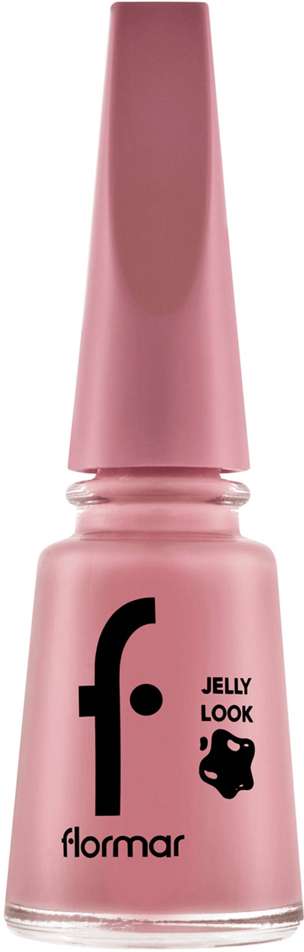 Flormar Jelly Look Nail Enamel Gel Effect High-Shine Nail Polish JL53