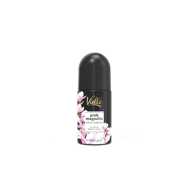 Vielle Pink Magnolia Deodorant Roll-On Alum Floral Scent 50 ml