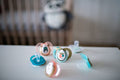 Tommee Tippee Moda Soother Symmetrical Silicone Pacifiers Girl 0-6 Months 2-Pack