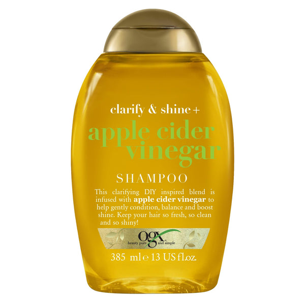 OGX Clarify & Shine Apple Cider Vinegar Shampoo Liquid Clarifying Formula 385ml