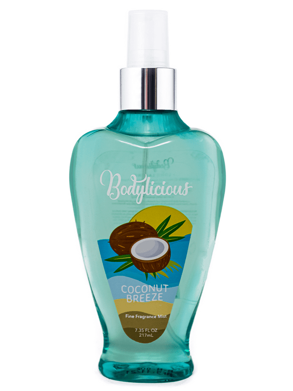 Bodylicious Coconut Breeze Body Splash Fragrance Mist 217 ml