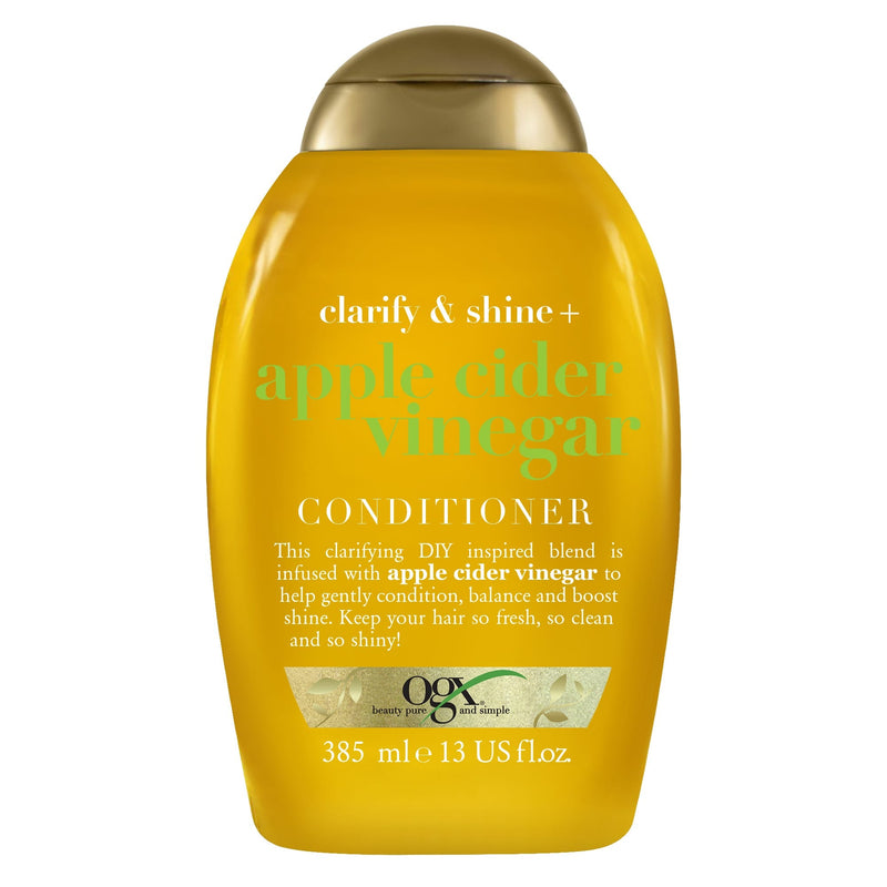 Ogx Clarify & Shine+ Apple Cider Vinegar Conditioner, Sulfate-Free, 385 ml