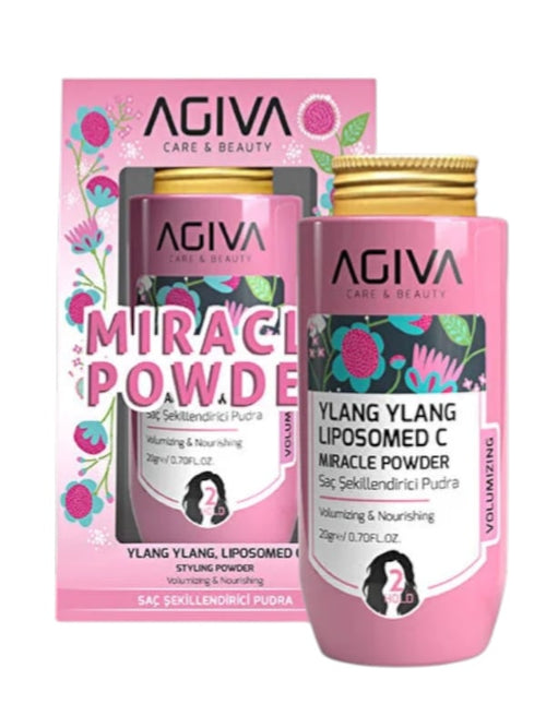 AGIVA Ylang Ylang Liposomide C Hair Styling Miracle Seeds Matte Volumizing Powder Wax 20g