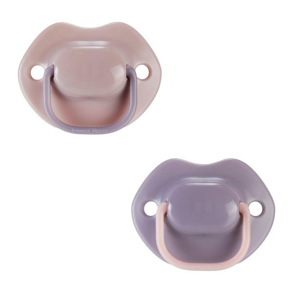 Tommee Tippee Moda Soothers Symmetrical Silicone BPA-Free 18-36 Months, 2 Pack