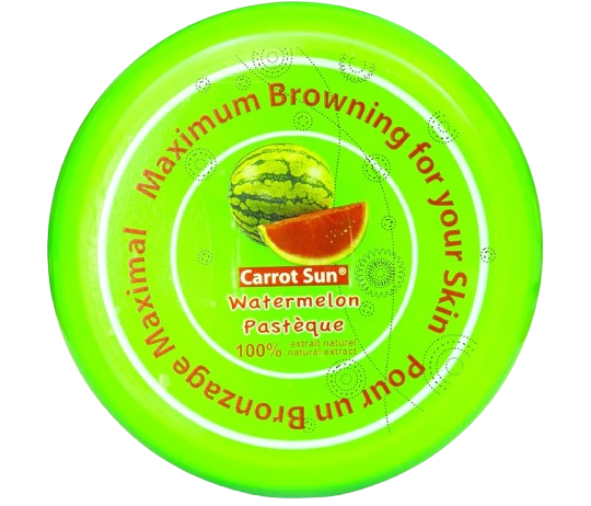 Carrot Sun Tanning Cream Watermelon Extract Hydrating Bronzing