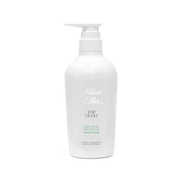 Mica Ella Luxury Top Oud Shower Gel, Amino Acids and Plant Proteins, 500 ml