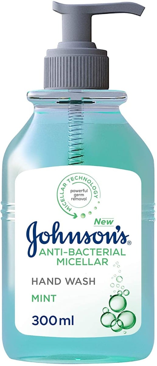 Johnson Antibacterial Mint Micellar Hand Wash 300ml