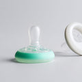 Tommee Tippee Night Time Soothers Glow-in-the-Dark Handle Symmetrical Silicone 2 Piece