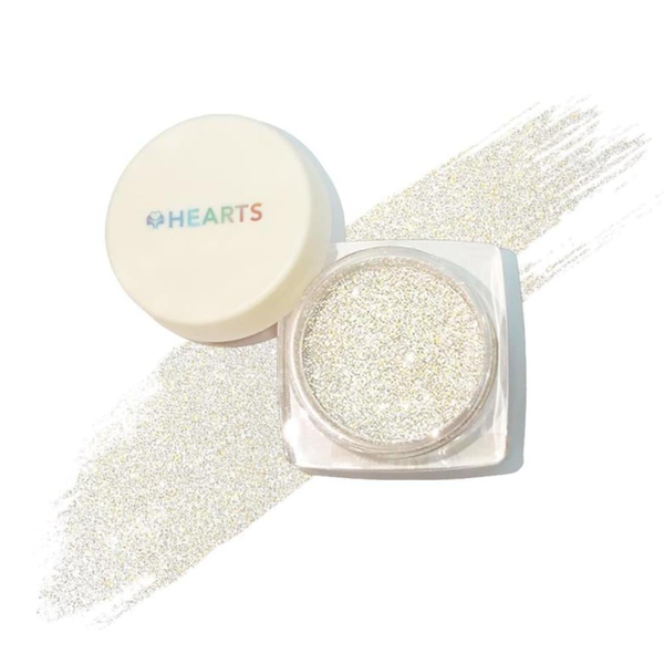 Hearts Loose Powder Glitter Shimmer Face and Eye Makeup 20