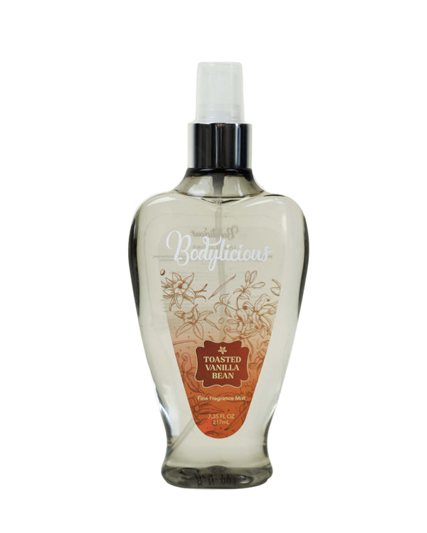 Bodylicious Toasted Vanilla Bean Body Splash Fragrance Mist 217 ml