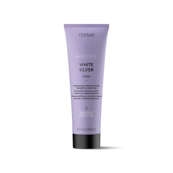 Lakme Teknia White Silver Hair Mask Keratin Moisturizing Blonde Hair 250ml