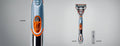 Gillette Fusion Power Razor 5-Blade System with Precision Trimmer, 1 Refill Blade
