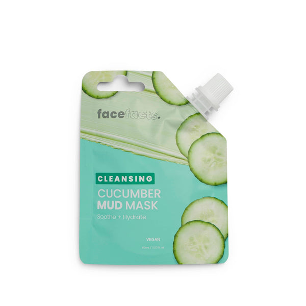 Face Facts Cucumber Mud Face Mask Kaolin Mineral Clay 60 ml